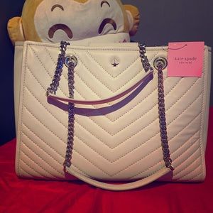 Kate Spade Leather Large Tote Handbag